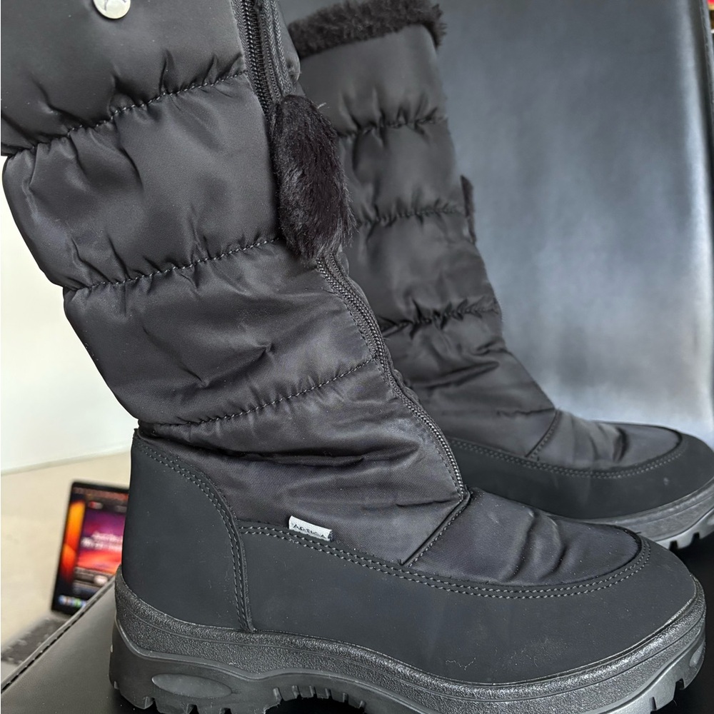 Women's Black Winter Boots